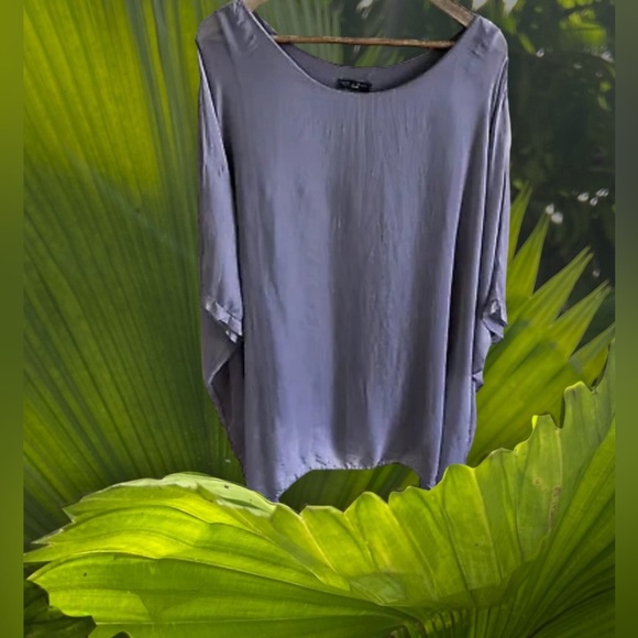 100% Italian Cotton seta viscosesTunic or Dress Made in Italy sizes 4 - Picture 1 of 16